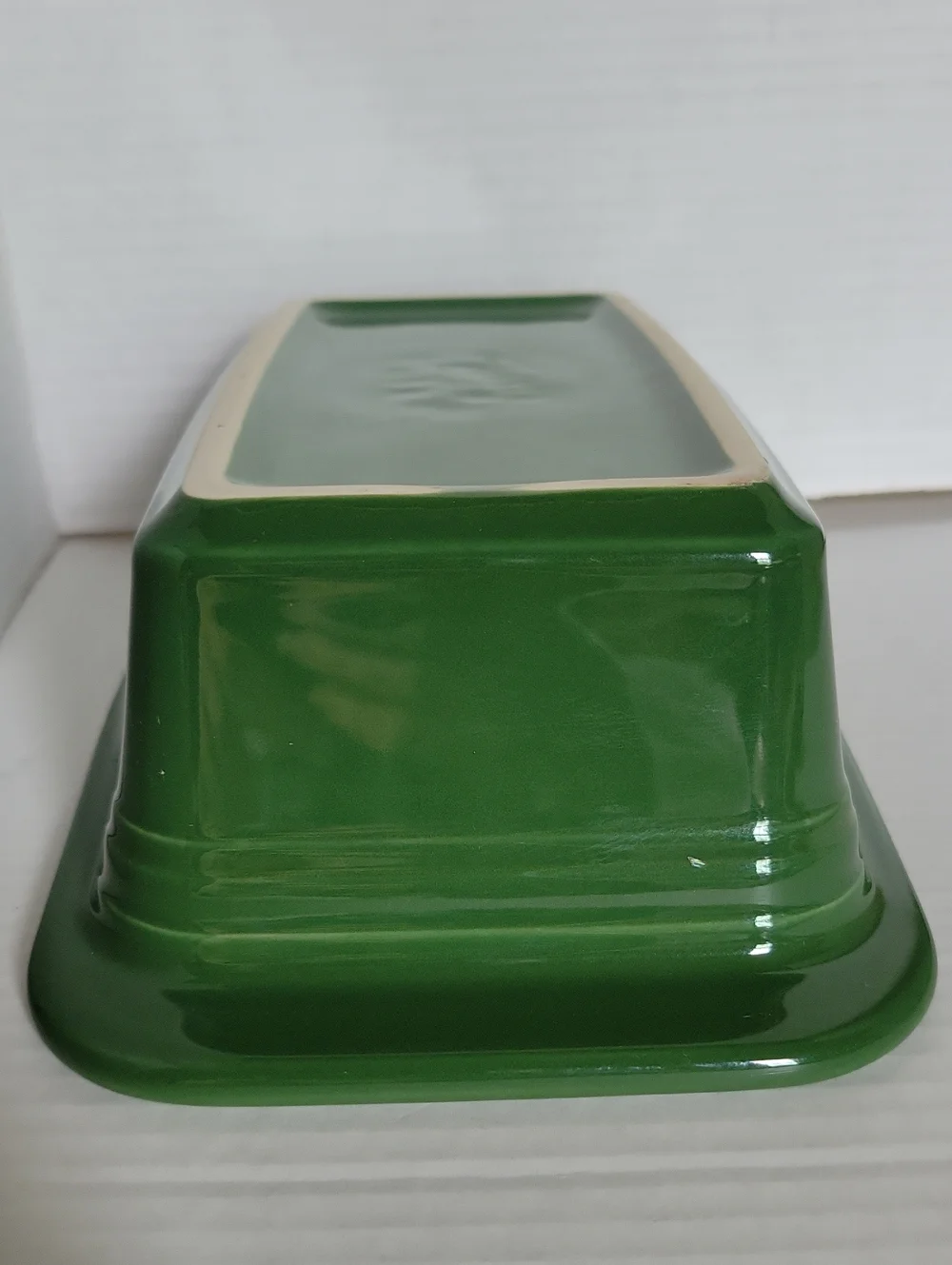 Fiestaware Fiesta Loaf Pan Baking Bakeware Cookware Bake Baker Dish Jade Green